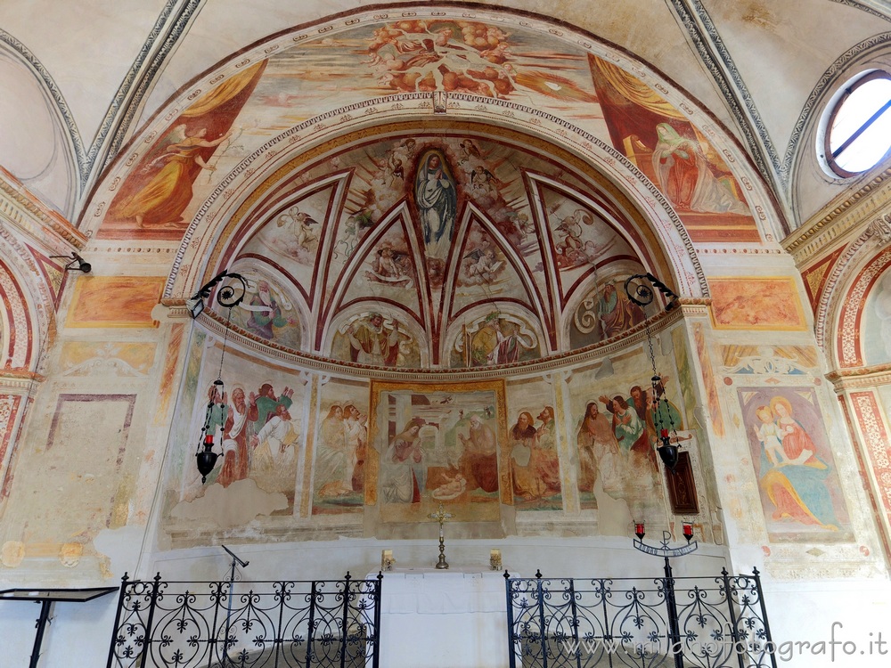 Vimodrone (Milan, Italy) - Apse of the Church of Santa Maria Nova al Pilastrello